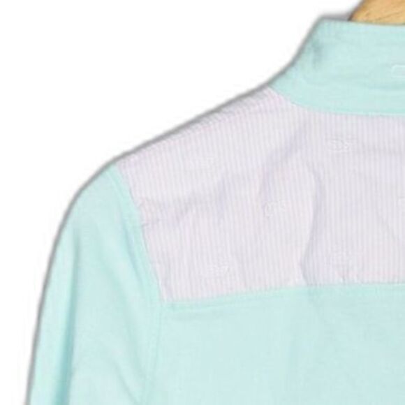 ​Vineyard Vines, 1/4 Zip, Mint Green, Sweatshirt, Size XS - Picture 3 of 3